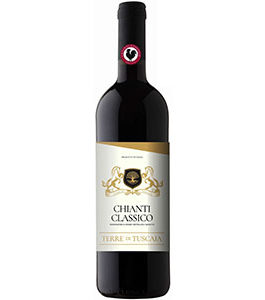 Вино Terre De Tuscaia Chianti Riserva к/п.сух 0.7